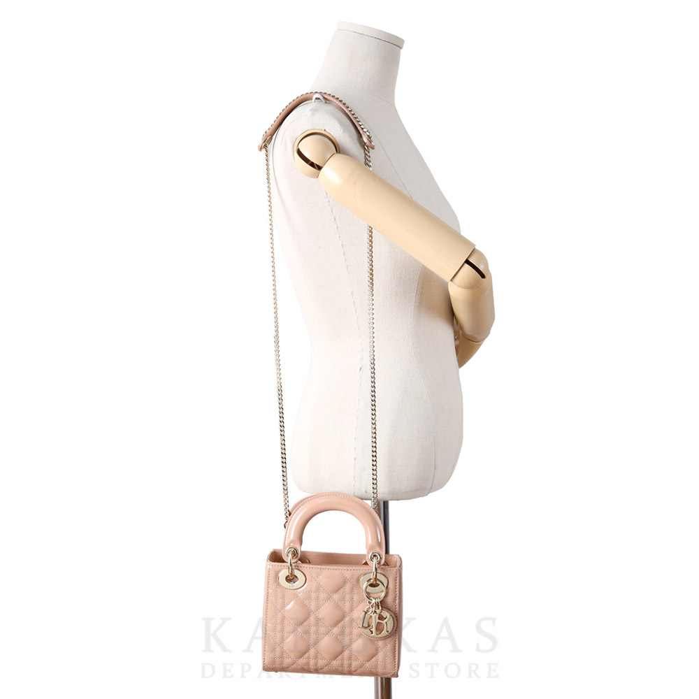 CHRISTIAN DIOR(USED)크리스찬디올 페이던트 레이디디올  미니